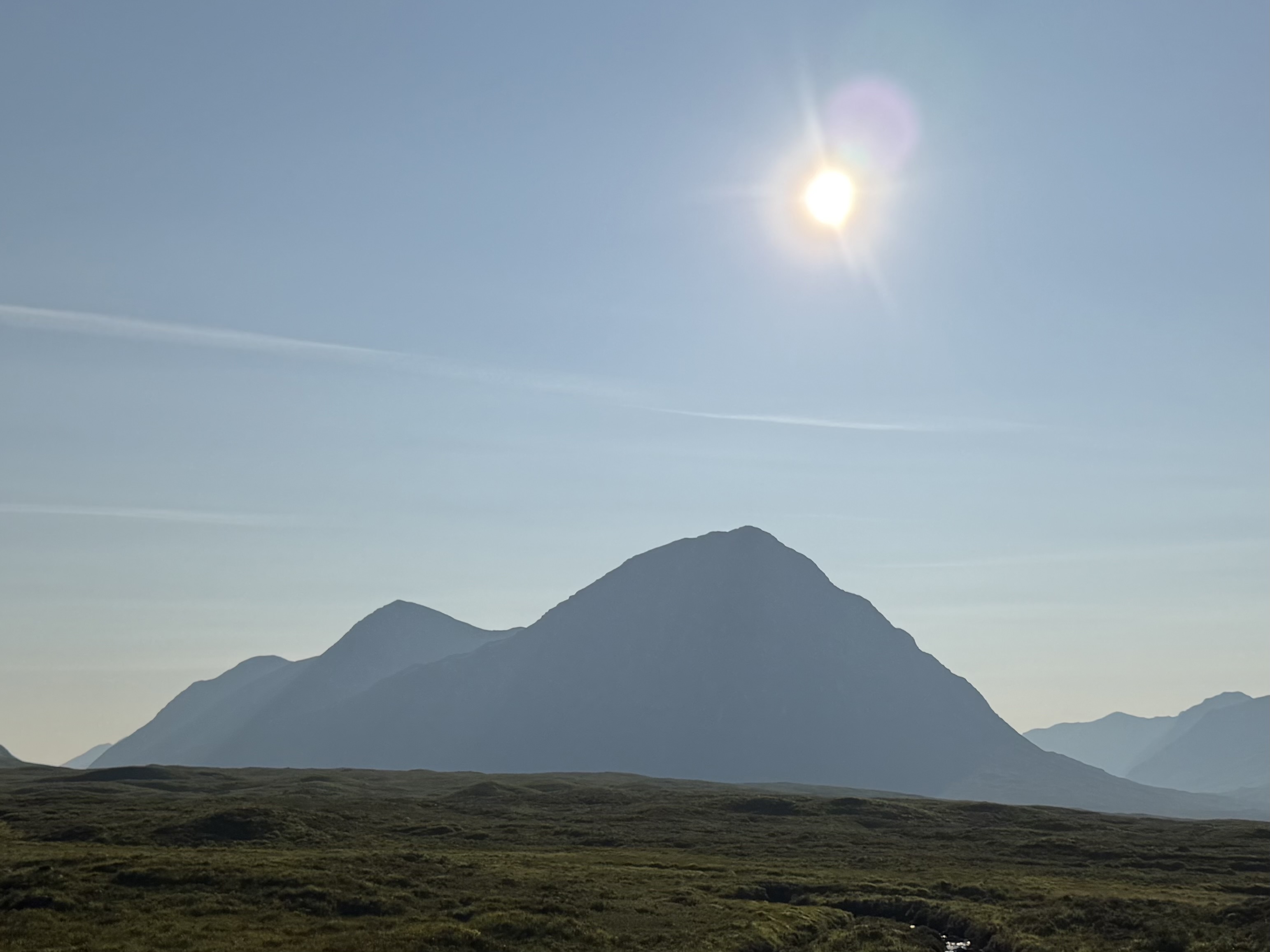 Buachaille Etive Mòr silhouette, Glen Coe
